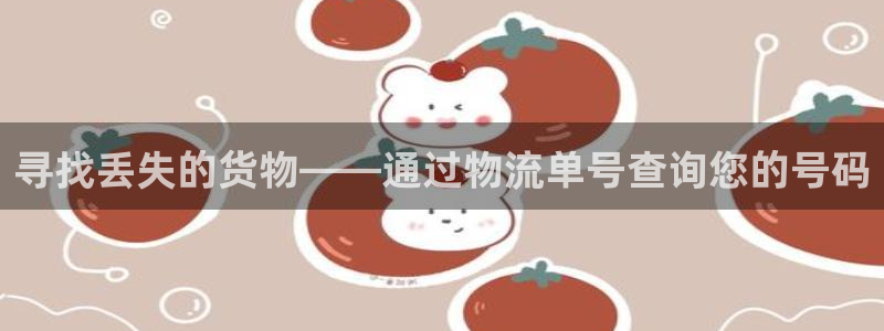 超凡国际预测：寻找丢失的货物——通过